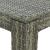 Masă de bar de grădină, gri, 60,5 x 60,5 x 110,5 cm, poliratan GartenMobel Dekor