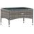 Set mobilier de grădină cu perne, 4 piese, gri, poliratan GartenMobel Dekor