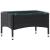 Set mobilier de grădină cu perne, 5 piese, negru, poliratan GartenMobel Dekor