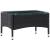Set mobilier de grădină cu perne, 5 piese, negru, poliratan GartenMobel Dekor