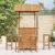 Masă de bar exterior cu acoperiș, 113x106x217 cm, lemn acacia GartenMobel Dekor