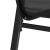 Set mobilier de gradina 4 piese cu masa din sticla securizata, negru
