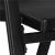 Set mobilier de grădină cu 2 scaune și masă rotundă din sticlă, negru
