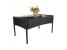 Set mobilier de gradina 4 locuri din tehnoratan, maro cu perne crem
