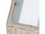 Set mobilier de gradina modular 7 piese, technoratan bej, masa sticla