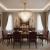 Candelabru din cristal Murano Eleganza, 9xE14, auriu, D50 cm
