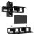 Set comodă TV Pe perete 3 pcs Lemn prelucrat GartenMobel Dekor