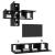 Set comodă TV Pe perete 3 pcs Lemn prelucrat GartenMobel Dekor
