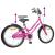 Bicicletă pentru Copii 20 Inci pentru 6-11 ani Roz Negru GartenMobel Dekor