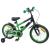 Bicicletă pentru Copii 16 Inci pentru 4-6 ani Verde Negru GartenMobel Dekor