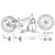 Bicicletă pentru Copii 14 Inci pentru 3-5 ani Negru GartenMobel Dekor