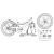 Bicicletă pentru Copii 18 Inci pentru 5-7 ani Roșu GartenMobel Dekor