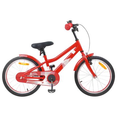 Bicicletă pentru Copii 18 Inci pentru 5-7 ani Roșu GartenMobel Dekor