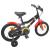 Bicicletă pentru Copii 12 Inci pentru 2-4 ani Negru Roșu GartenMobel Dekor