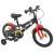 Bicicletă pentru Copii 16 Inci pentru 4-6 ani Negru Roșu GartenMobel Dekor