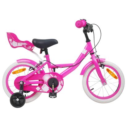 Bicicletă pentru Copii 12 Inci pentru 2-4 ani Roz GartenMobel Dekor