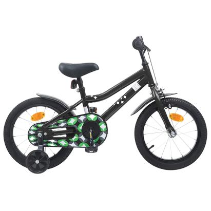 Bicicletă pentru Copii 12 Inci pentru 2-4 ani Negru GartenMobel Dekor