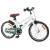 Bicicletă pentru Copii 18 Inci pentru 5-7 ani Alb GartenMobel Dekor