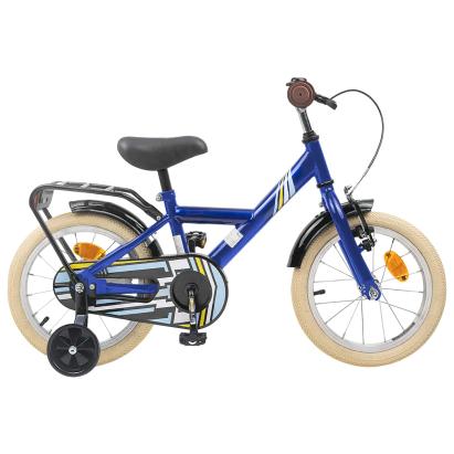 Bicicletă pentru Copii 12 Inci pentru 2-4 ani Albastru închis GartenMobel Dekor