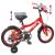 Bicicletă pentru Copii 14 Inci pentru 3-5 ani Roșu GartenMobel Dekor