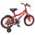 Bicicletă pentru Copii 14 Inci pentru 3-5 ani Roșu GartenMobel Dekor