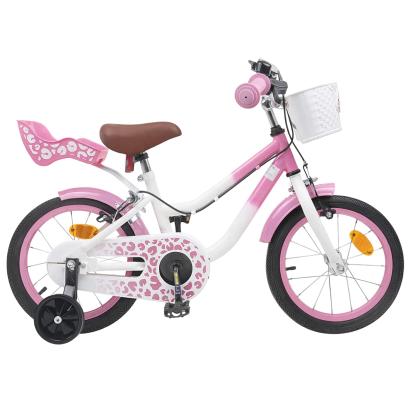 Bicicletă pentru Copii 12 Inci pentru 2-4 ani Roz deschis GartenMobel Dekor