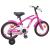 Bicicletă pentru Copii 16 Inci pentru 4-6 ani Roz închis GartenMobel Dekor