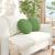 Perne de Șezut 2 pcs Verde deschis Ø 40 x 13 cm Catifea GartenMobel Dekor