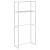 Raft pentru mașină de spălat Alb 70 x 27 x 136 cm Aluminiu GartenMobel Dekor