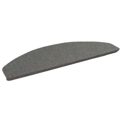 Mochete autocolante pentru scară 15 pcs Gri 80 x 28 x 3,5 cm GartenMobel Dekor