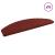Mochete autocolante pentru scară 15 pcs Roșu 80 x 28 x 3,5 cm GartenMobel Dekor
