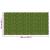 Ecran de balcon cu frunze 300x150 cm, verde-galben, pentru intimitate