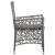 Set mobilier de grădină, 9 piese, gri, poliratan GartenMobel Dekor