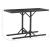 Set mobilier de exterior cu perne, 3 piese, negru, poliratan GartenMobel Dekor