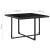 Set mobilier de exterior cu perne, 5 piese, negru, poliratan GartenMobel Dekor