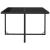 Set mobilier de exterior cu perne, 5 piese, negru, poliratan GartenMobel Dekor