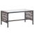 Set mobilier de grădină cu perne, 4 piese, maro, poliratan GartenMobel Dekor
