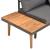 Set mobilier de grădină cu perne, 4 piese, lemn masiv de acacia GartenMobel Dekor