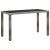 Set mobilier de exterior cu perne, 5 piese, gri, poliratan GartenMobel Dekor