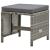 Set mobilier de grădină cu perne, 9 piese, gri, poliratan GartenMobel Dekor