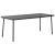 Set mobilier de exterior, 9 piese, gri închis, oțel GartenMobel Dekor