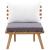 Set mobilier de grădină, 5 piese, lemn masiv de acacia GartenMobel Dekor