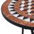 Masă de bistro mozaic, maro, 60 cm, ceramică GartenMobel Dekor
