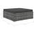 Set mobilier de grădină cu perne, 9 piese, gri, poliratan GartenMobel Dekor