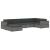Scaun modular de mijloc, 1 buc., negru, poliratan, cu perne GartenMobel Dekor