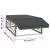 Set mobilier de grădină cu perne, 2 piese, gri, poliratan GartenMobel Dekor