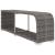 Set mobilier de grădină cu perne, 10 piese, gri, poliratan GartenMobel Dekor
