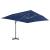 Umbrelă în consolă cu stâlp din aluminiu, albastru azur, 4x3 m GartenMobel Dekor