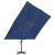 Umbrelă în consolă cu stâlp din aluminiu, albastru azur, 4x3 m GartenMobel Dekor