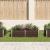 Strat înălțat de grădină, maro, 160x80x45 cm, oțel galvanizat GartenMobel Dekor